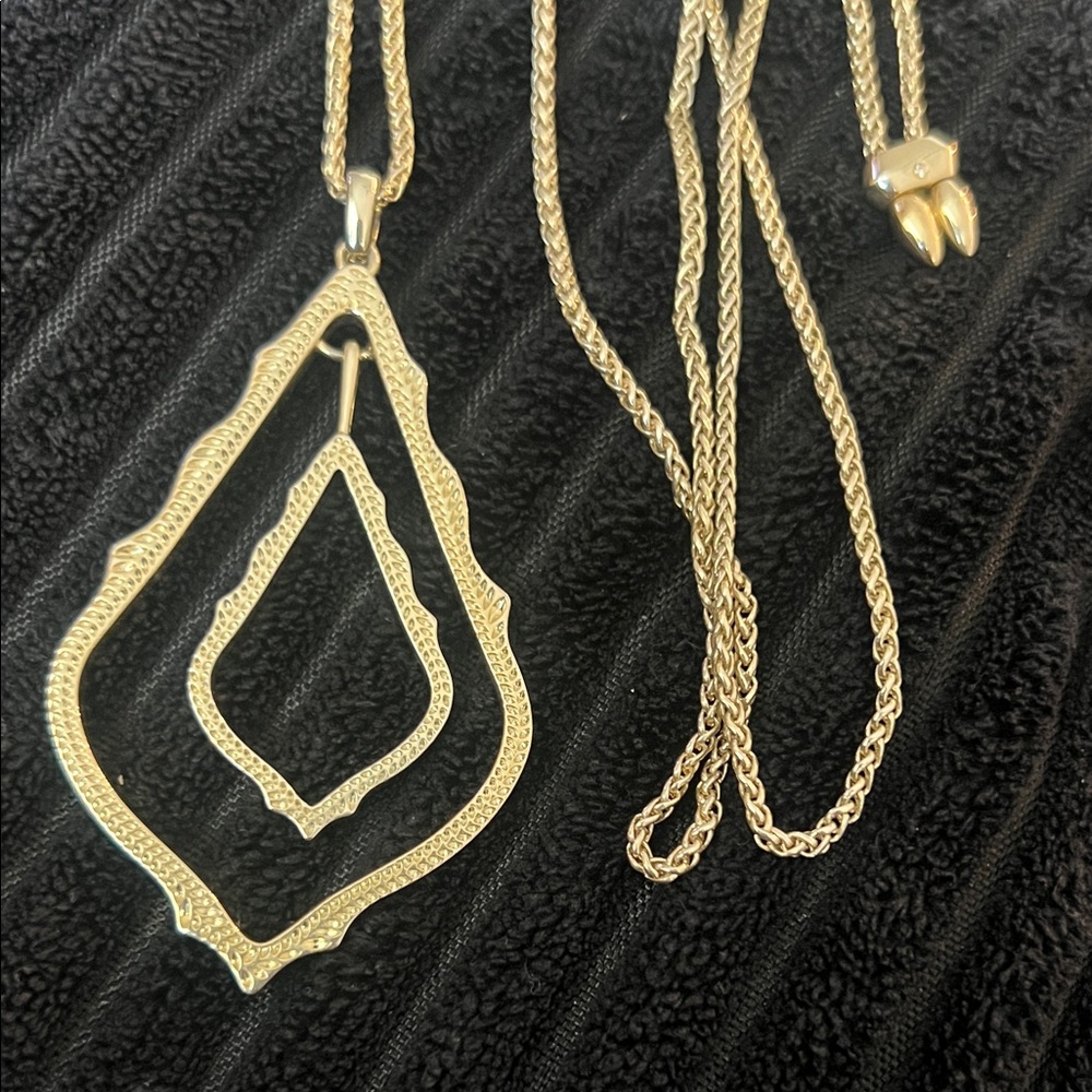 Kendra Scott Simon Gold Pendant Necklace